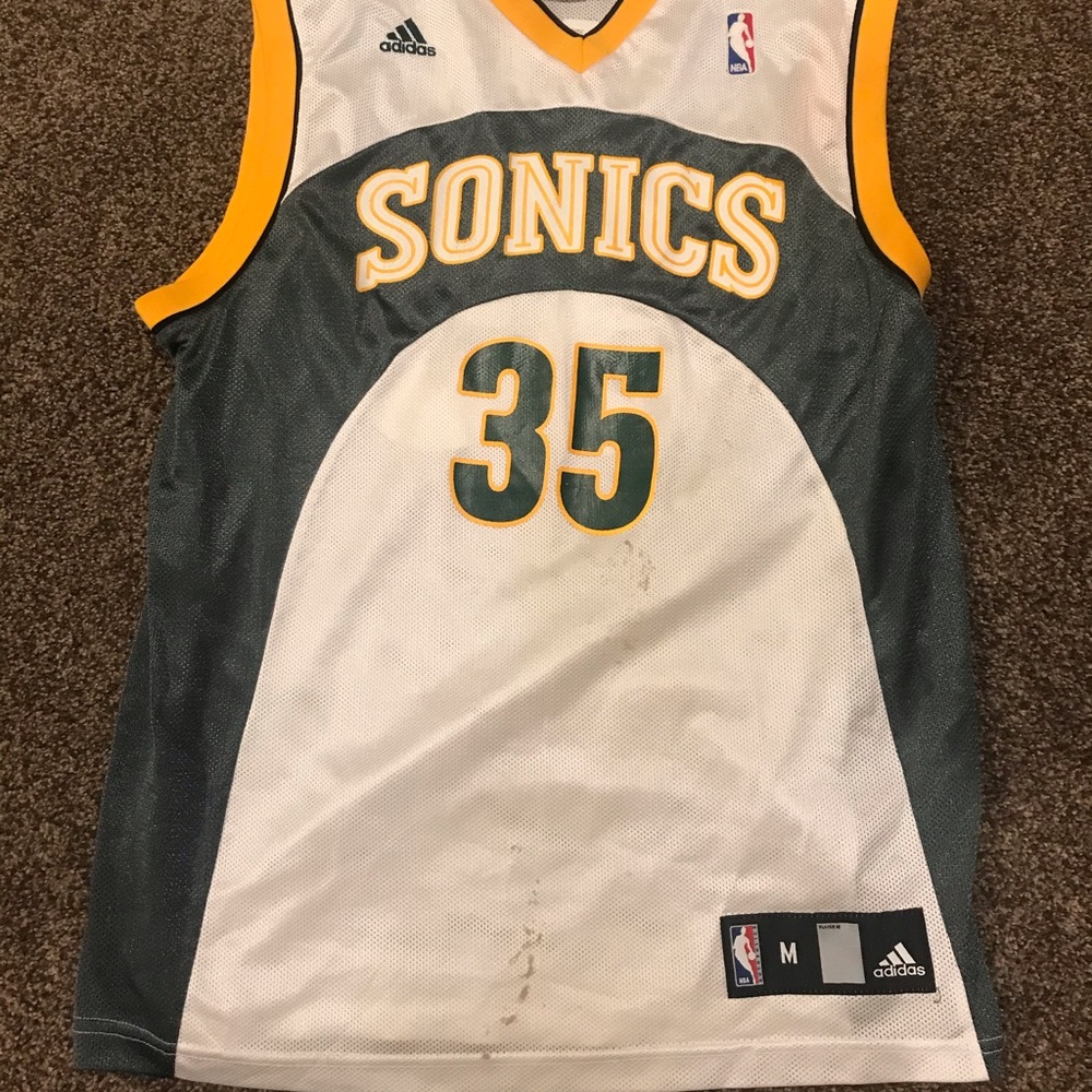 Kevin Durant SuperSonics jersey